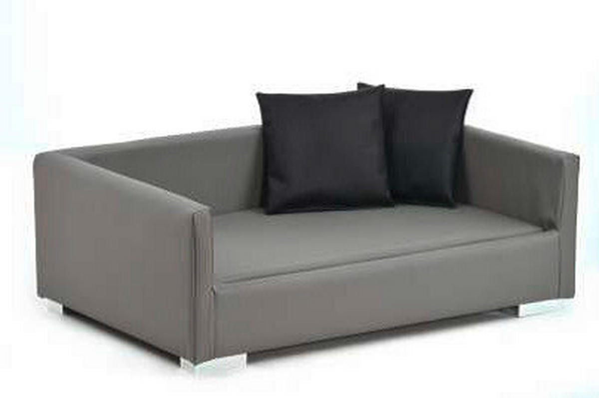 HUNDESOFA - Schwarz/Grau, KONVENTIONELL, Textil (70/40/20cm)