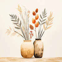 GLASBILD Stillleben  - Multicolor, Basics, Glas (20/20/1,40cm) - Euroart