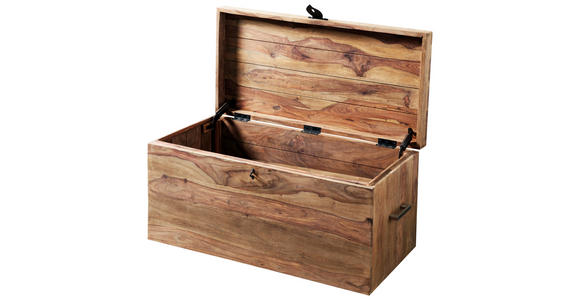 TRUHE - Hellbraun/Naturfarben, Natur, Holz (80/40/40cm) - Landscape