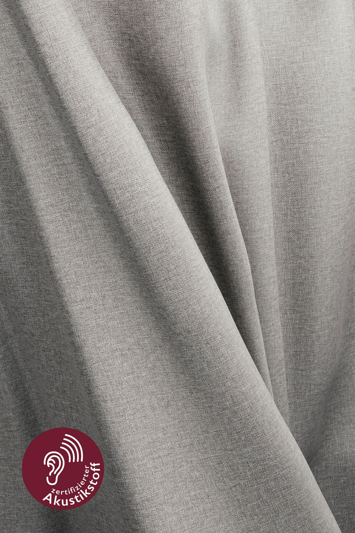FERTIGVORHANG blickdicht  - Taupe, Basics, Textil (140/245cm) - Fuggerhaus