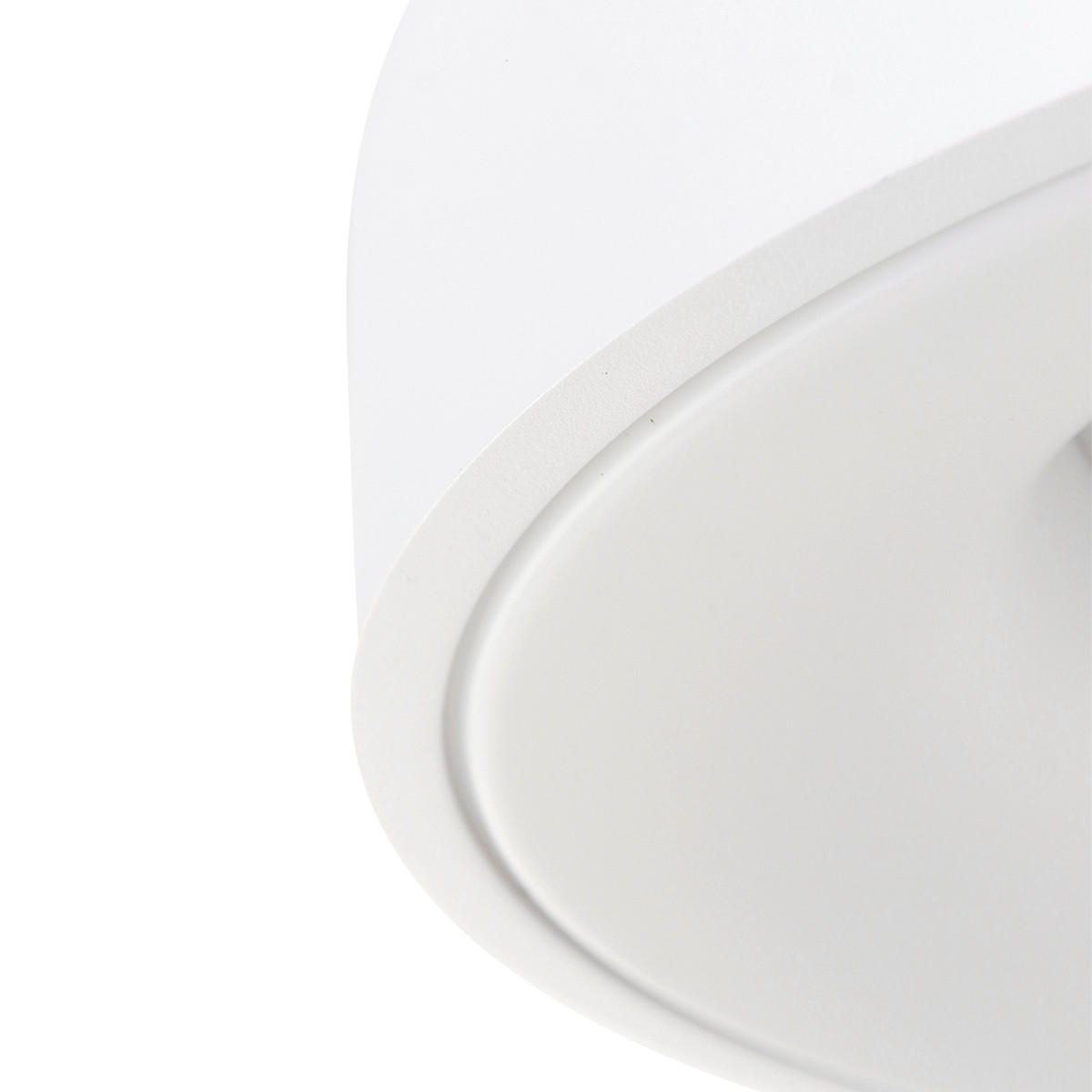 LED-DECKENLEUCHTE Ringlede 48/9 cm   - Weiß, KONVENTIONELL, Kunststoff/Metall (48/9cm)