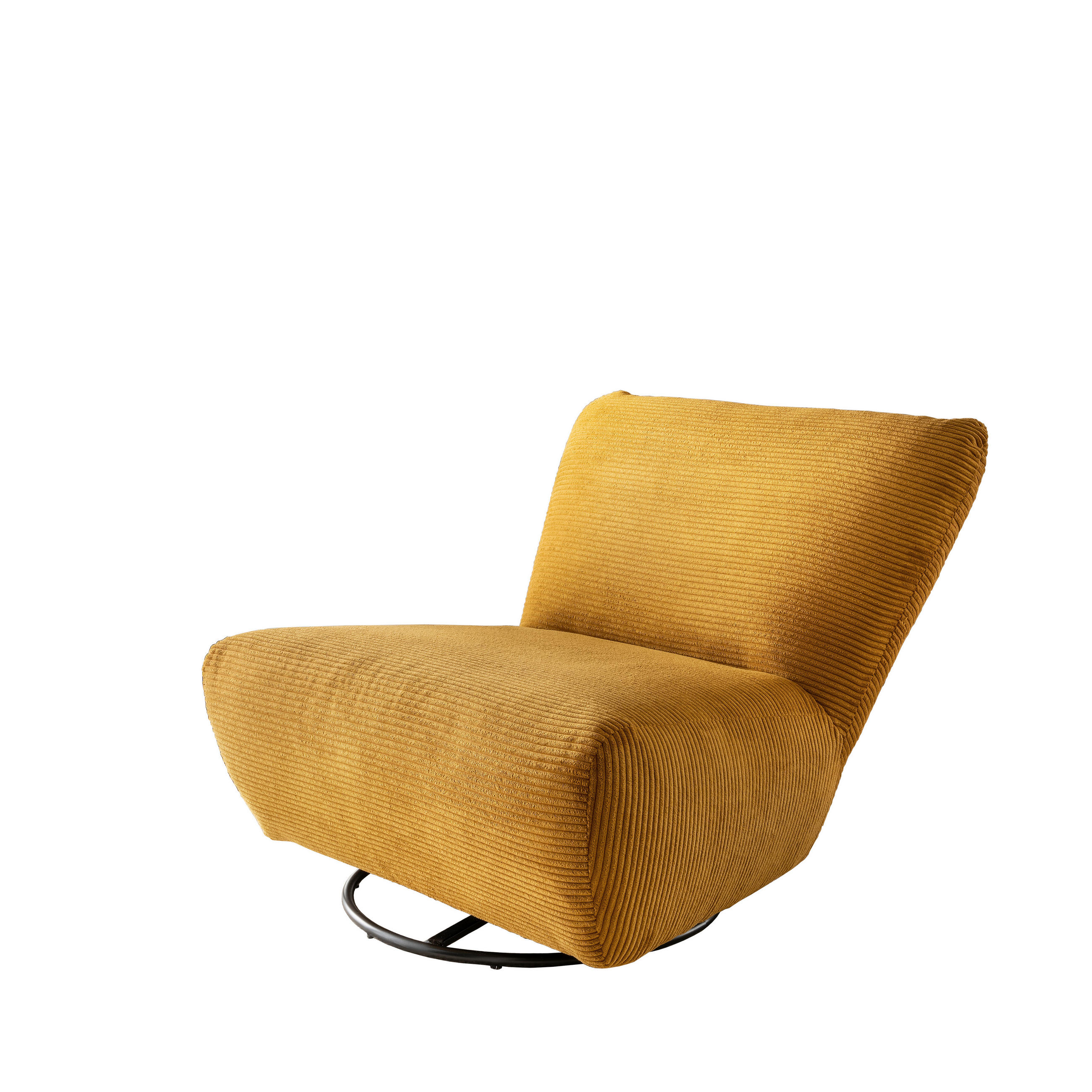 XXL-SESSEL - Goldfarben/Schwarz, Trend, Textil/Metall (95/77/94cm) - Livetastic