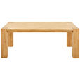ESSTISCH Wildeiche massiv rechteckig Eichefarben  - Eichefarben, Design, Holz (200/100/75cm) - Linea Natura