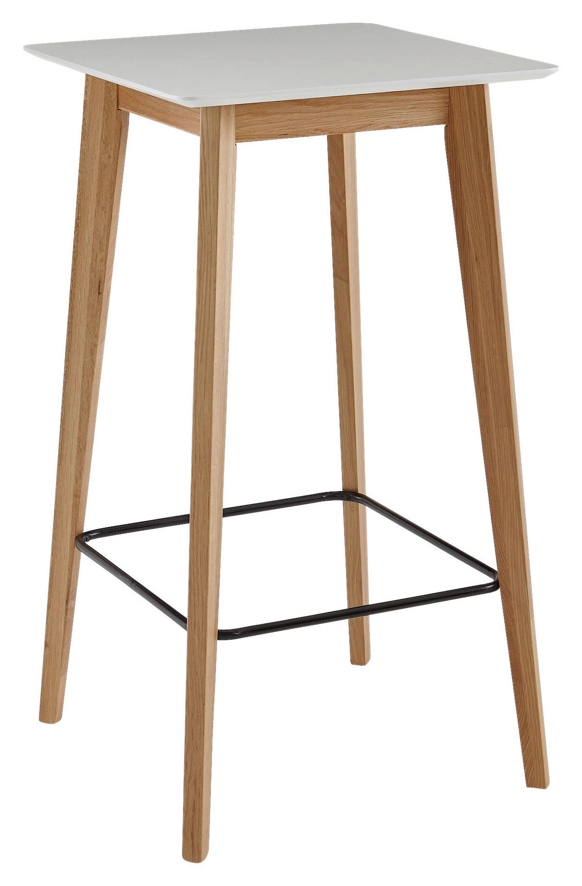 BÁRASZTAL  - fehér, Modern, faalapú anyag/fa (60/110/60cm) - MID.YOU