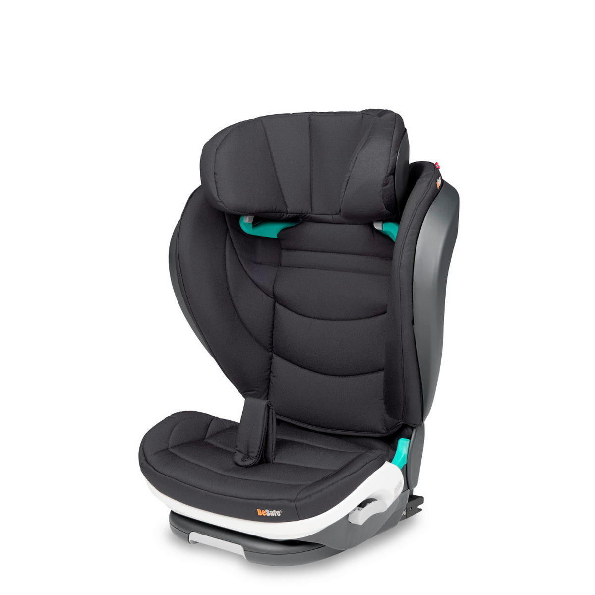 DJEČJA AUTOSJEDALICA  IZI FLEX FIX 2 I-SIZE  - crna, Basics, tekstil/plastika (7kg) - Besafe