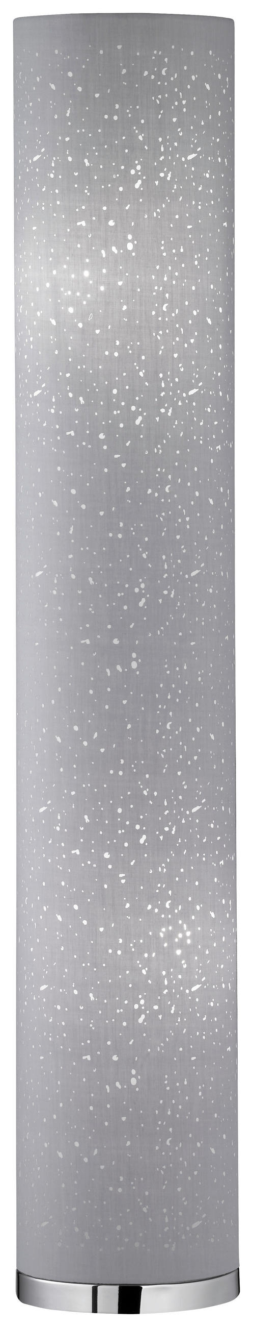 STOJACÍ LAMPA, 12/110 cm  - šedá/barvy chromu, Basics, kov/plast (12/110cm) - Fischer & Honsel