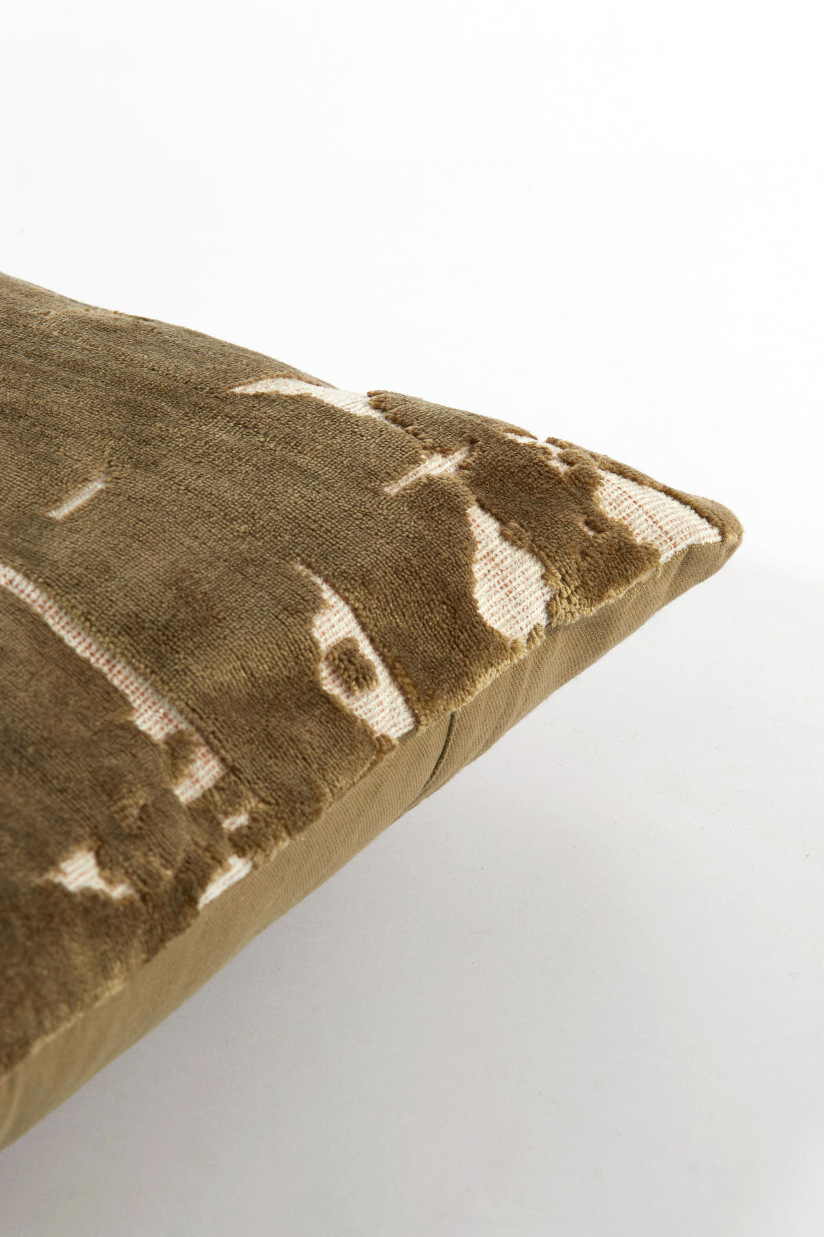 ZIERKISSEN  45/45 cm   - Grün, LIFESTYLE, Textil (45/45cm) - Light & Living