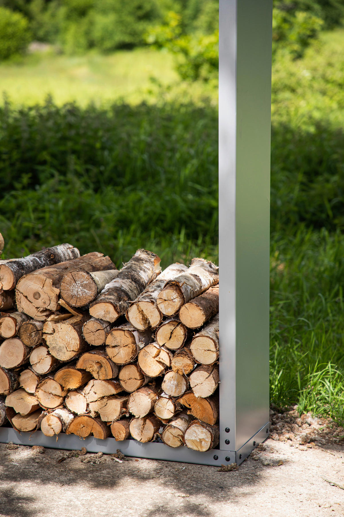 ELDKORG   - silver, Basics, metall (180/100/30cm) - Best Price