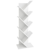 REGÁL, bílá, 42/125/26 cm - bílá, Konvenční, kompozitní dřevo (42/125/26cm) - MID.YOU