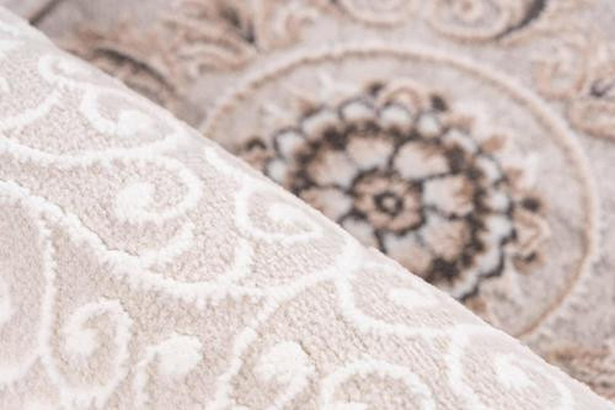 VINTAGE KOBEREC, 80/150 cm, šedá, barvy stříbra - šedá/barvy stříbra, Design, textil (80/150cm)