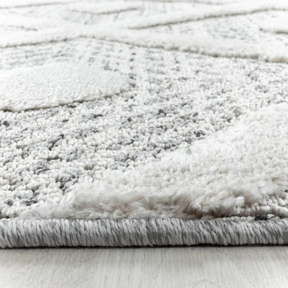WEBTEPPICH 200/290 cm Pisa 4707 grau Grau  - Grau, KONVENTIONELL, Textil (200/290cm)