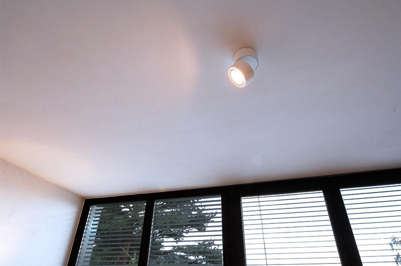 LED-DECKENSTRAHLER - Weiss, Konventionell, Metall (10/10/10cm)