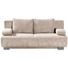 SCHLAFSOFA in Cord Creme  - Creme, Konventionell, Textil/Metall (196/89/94cm) - Novel