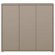 SCHUHSCHRANK  in 109,2/99,1/34,9 cm  - Taupe/Grau, MODERN, Holzwerkstoff/Kunststoff (109,2/99,1/34,9cm) - Carryhome