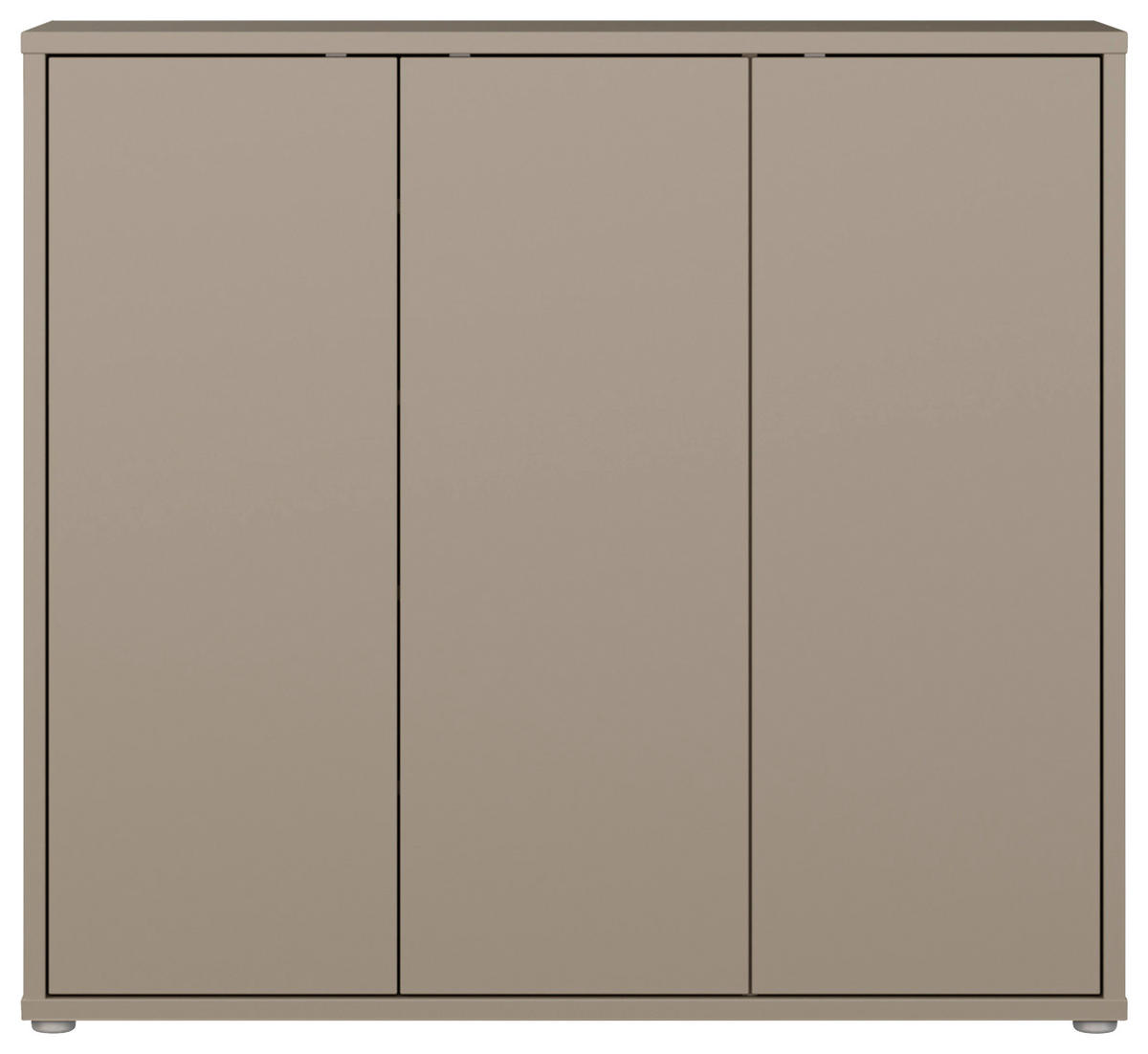 SCHUHSCHRANK  in 109,2/99,1/34,9 cm  - Taupe/Grau, MODERN, Holzwerkstoff/Kunststoff (109,2/99,1/34,9cm) - Carryhome