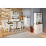 HIGHBOARD Kiefer massiv lackiert Weiß - Weiß/Braun, LIFESTYLE, Holz (131/120/39cm) - Carryhome