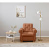 SESSEL in Rostfarben  - Rostfarben/Buchefarben, Design, Holz/Textil (93/89/82cm) - MID.YOU