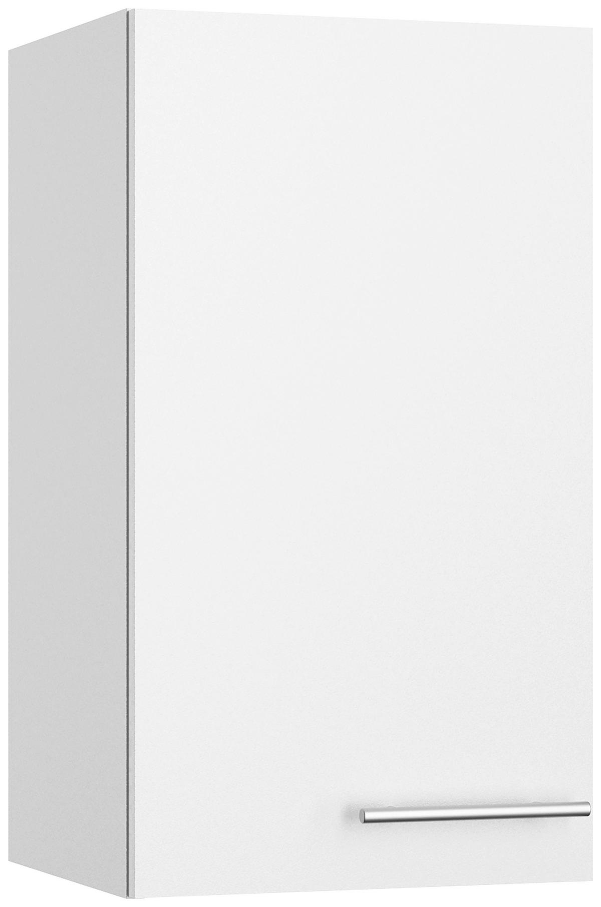 KÜCHENLEERBLOCK 270 cm   in Weiß  - Edelstahlfarben/Anthrazit, Basics, Holzwerkstoff/Metall (270cm) - Optifit