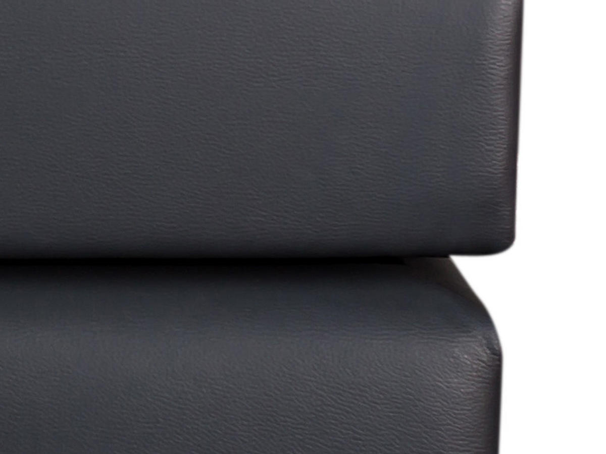 BOXSPRINGBETT 180/200 cm  in Anthrazit  - Anthrazit/Silberfarben, KONVENTIONELL, Textil/Metall (180/200cm) - MID.YOU