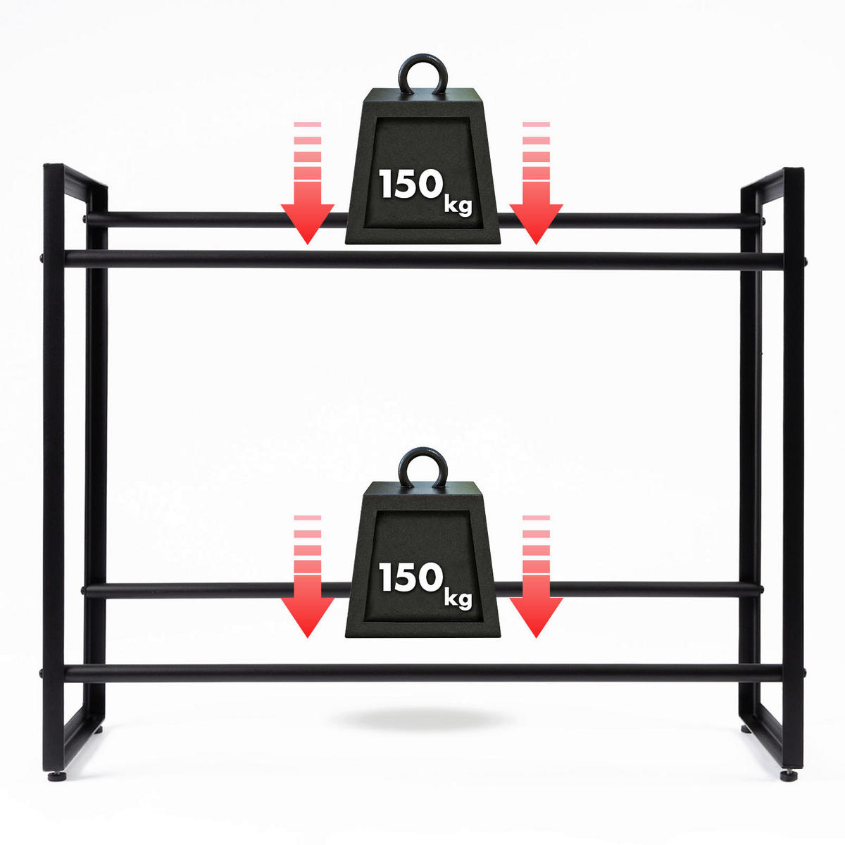 FLASCHENREGAL  - Silberfarben, Basics, Metall (49.5/115.5/32.5cm) - Floordirekt