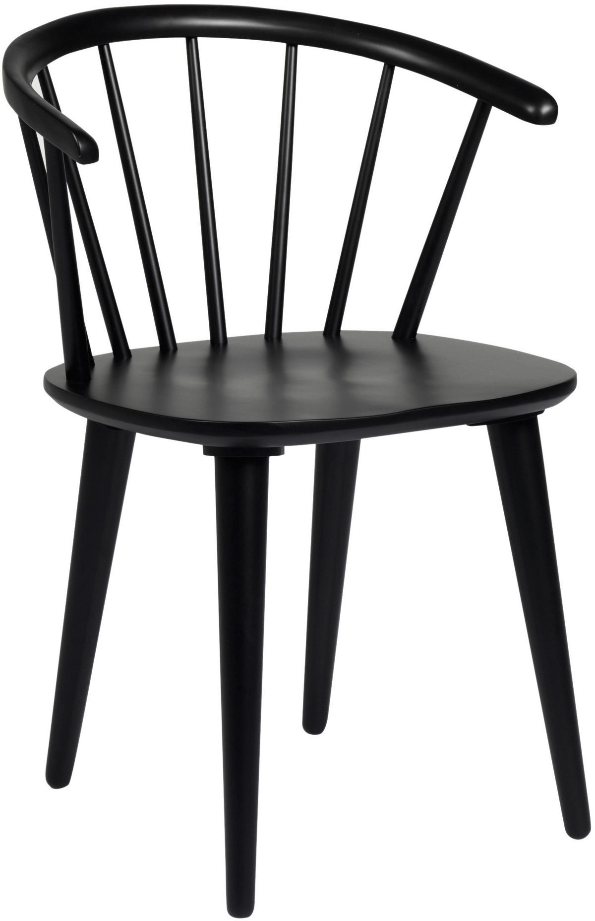 STOL  - svart, Design, trämaterial/trä (54/76/52cm) - Rowico