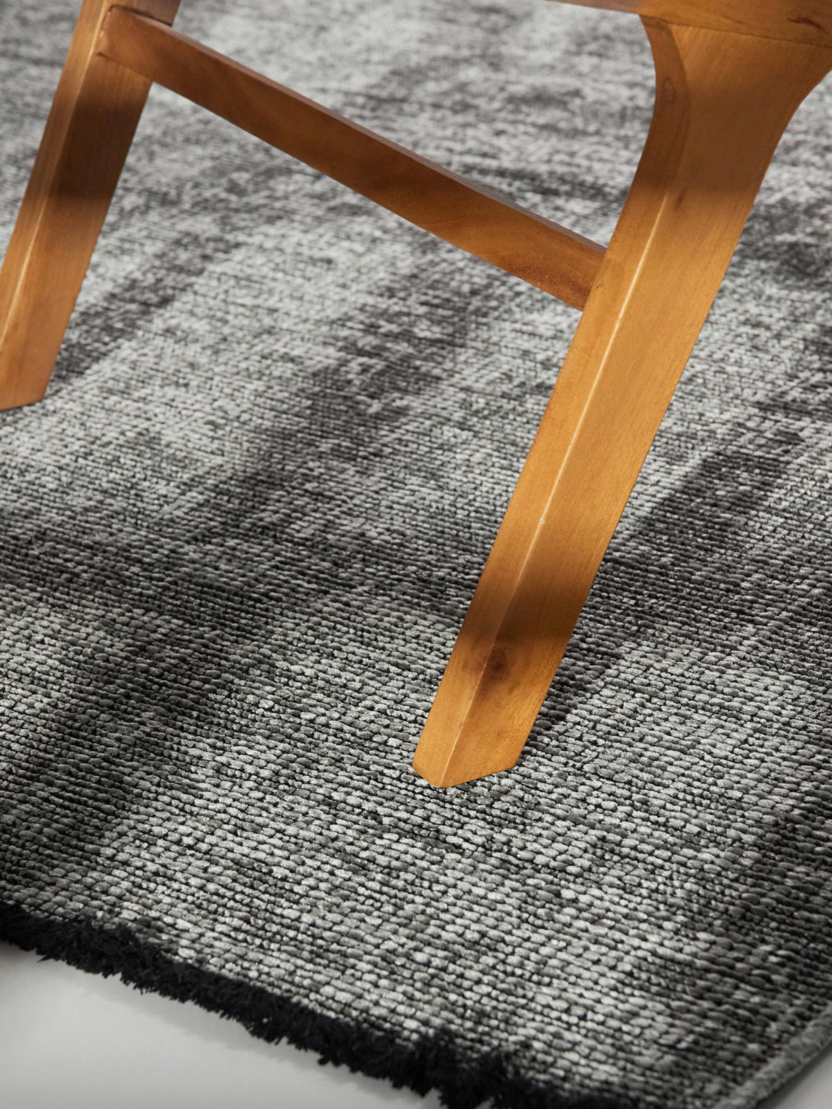 TEPPICH 80/150 cm Brilliance Grau, Silberfarben  - Silberfarben/Grau, KONVENTIONELL, Kunststoff/Textil (80/150cm) - Elle Decoration