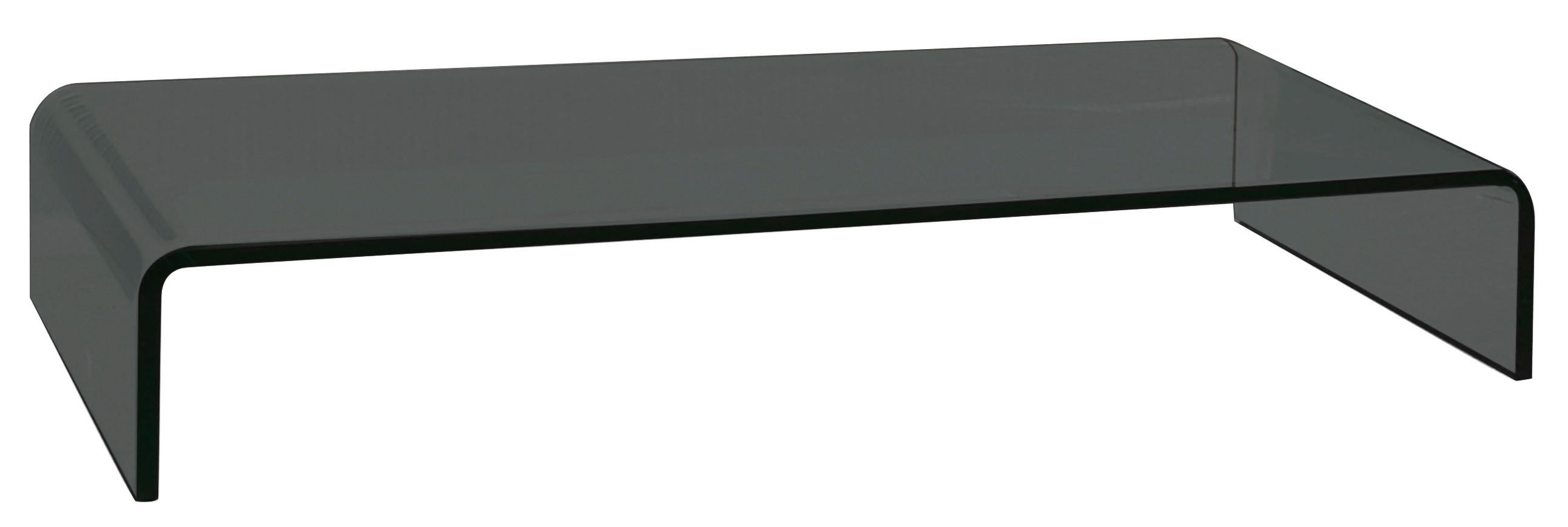 Tv-aufsatz Hagen Glas Schwarz Bxhxt 55x11x25 Cm Max. 30 Kg