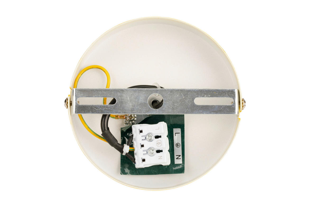 HÄNGELEUCHTE 6,5/120 cm   - Gelb, Design, Metall (6,5/120cm) - Collet's Monde