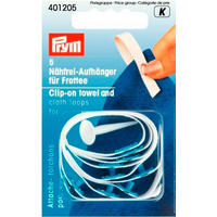 NÄHFREIE AUFHÄNGER - Weiss, Basics, Textil (5.7/9.3/1.8cm)