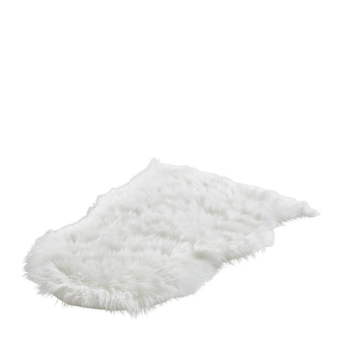 UMĚLÁ KOŽEŠINA, 60/90 cm, bílá - bílá, Konvenční, kožešina/textil (60/90cm) - Boxxx