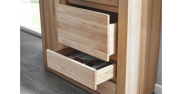HIGHBOARD Alteiche 98,4/139,6/37,7 cm - Alteiche/Grau, KONVENTIONELL, Glas/Holz (98,4/139,6/37,7cm) - Voleo