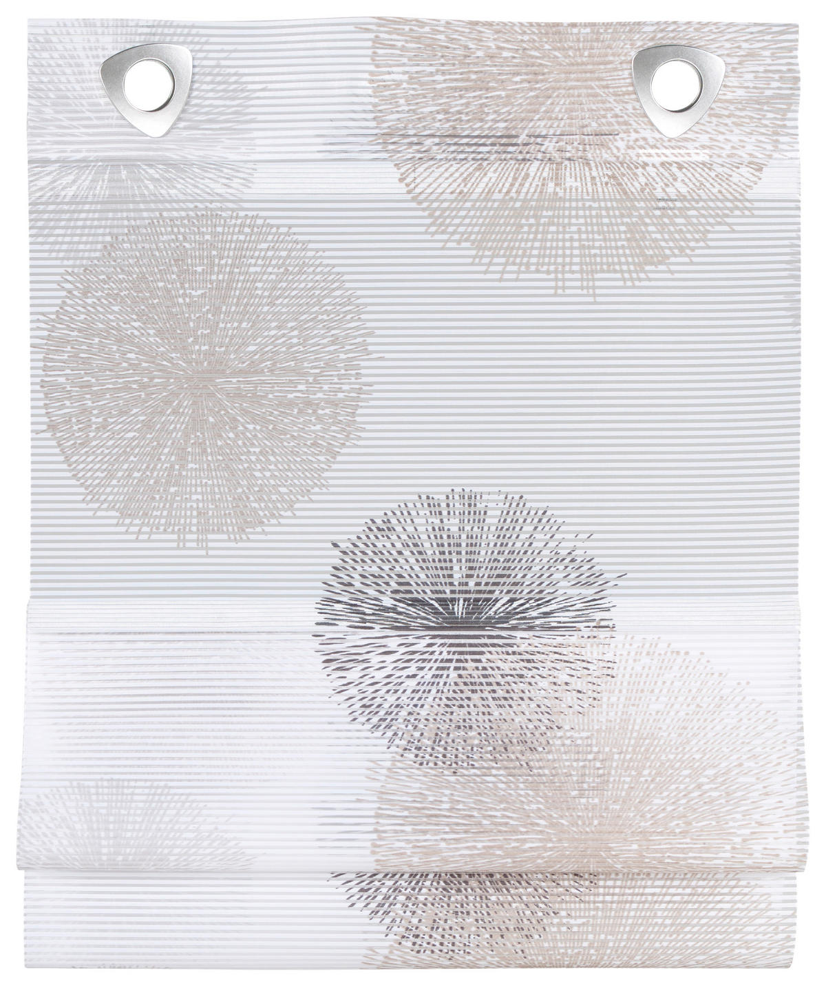 MAGNETROLLO  halbtransparent  45/130 cm    - Grau, Basics, Textil (45/130cm) - Novel