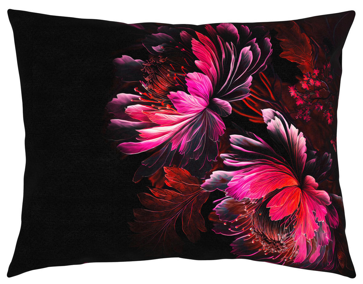 POSTELJINA SA DVA LICA LITTLE LUXURY 140/200 cm saten crna  - crna, Trendi, tekstil (140/200cm) - Esposa