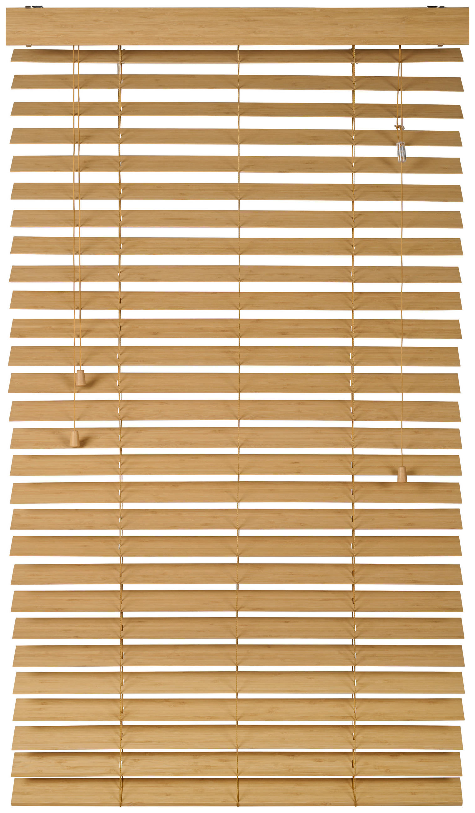 JALOUSIE  halbtransparent  60/130 cm    - Naturfarben, Natur, Holz (60/130cm)