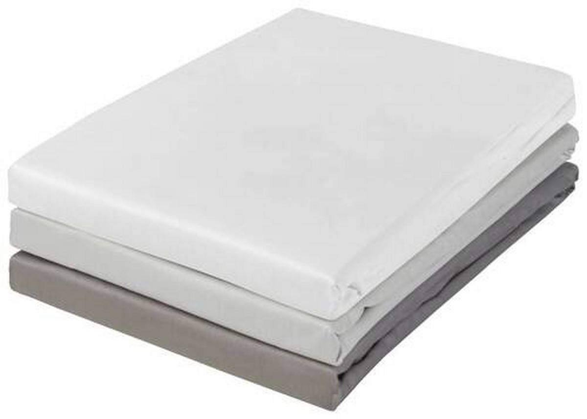 PLAHTA S GUMICOM 180/200 cm   - bijela, tekstil (180/200cm) - Novel