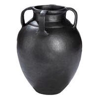DEKOVASE  - Grau, Basics, Metall (20/25cm)