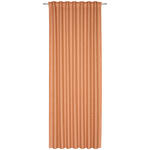 FERTIGVORHANG blickdicht  - Terracotta, Basics, Textil (140/255cm) - Novel