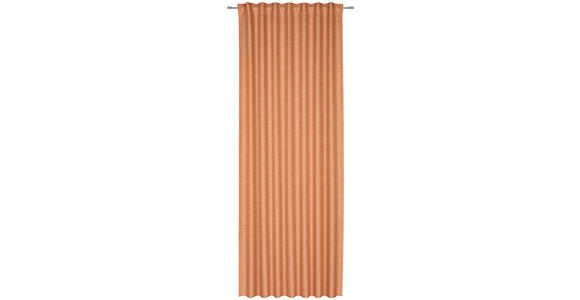 FERTIGVORHANG blickdicht  - Terracotta, Basics, Textil (140/255cm) - Novel