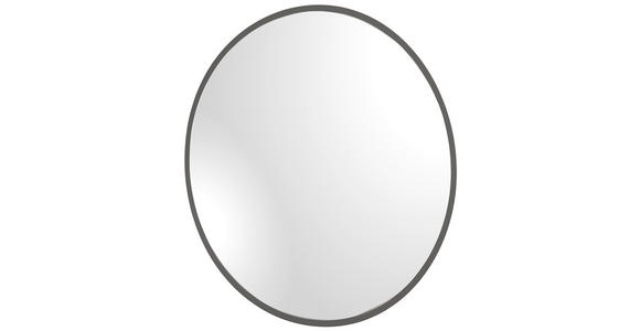 WANDSPIEGEL 70/70/1,5 cm    in rund  - Schwarz, Basics, Glas (70/70/1,5cm) - Carryhome