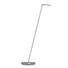LED-STEHLEUCHTE - Weiß/Nickelfarben, Basics, Kunststoff/Metall (132cm) LED-STEHLEUCHTE - Weiß/Nickelfarben, Basics, Kunststoff/Metall (132cm)