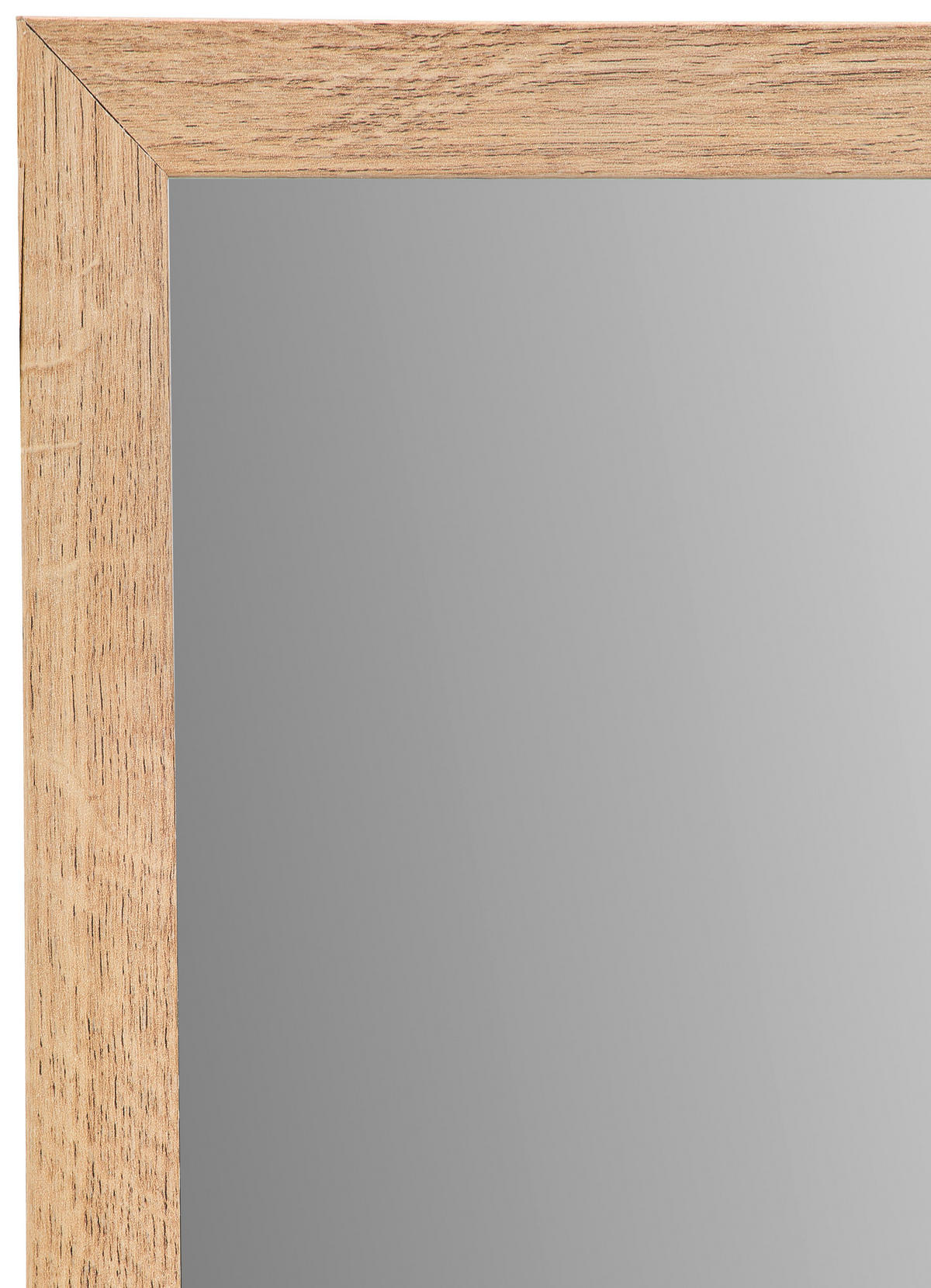 WANDSPIEGEL 169/36,5/7,3 cm    in rechteckig  - Eichefarben, Design, Glas/Holzwerkstoff (169/36,5/7,3cm) - Carryhome