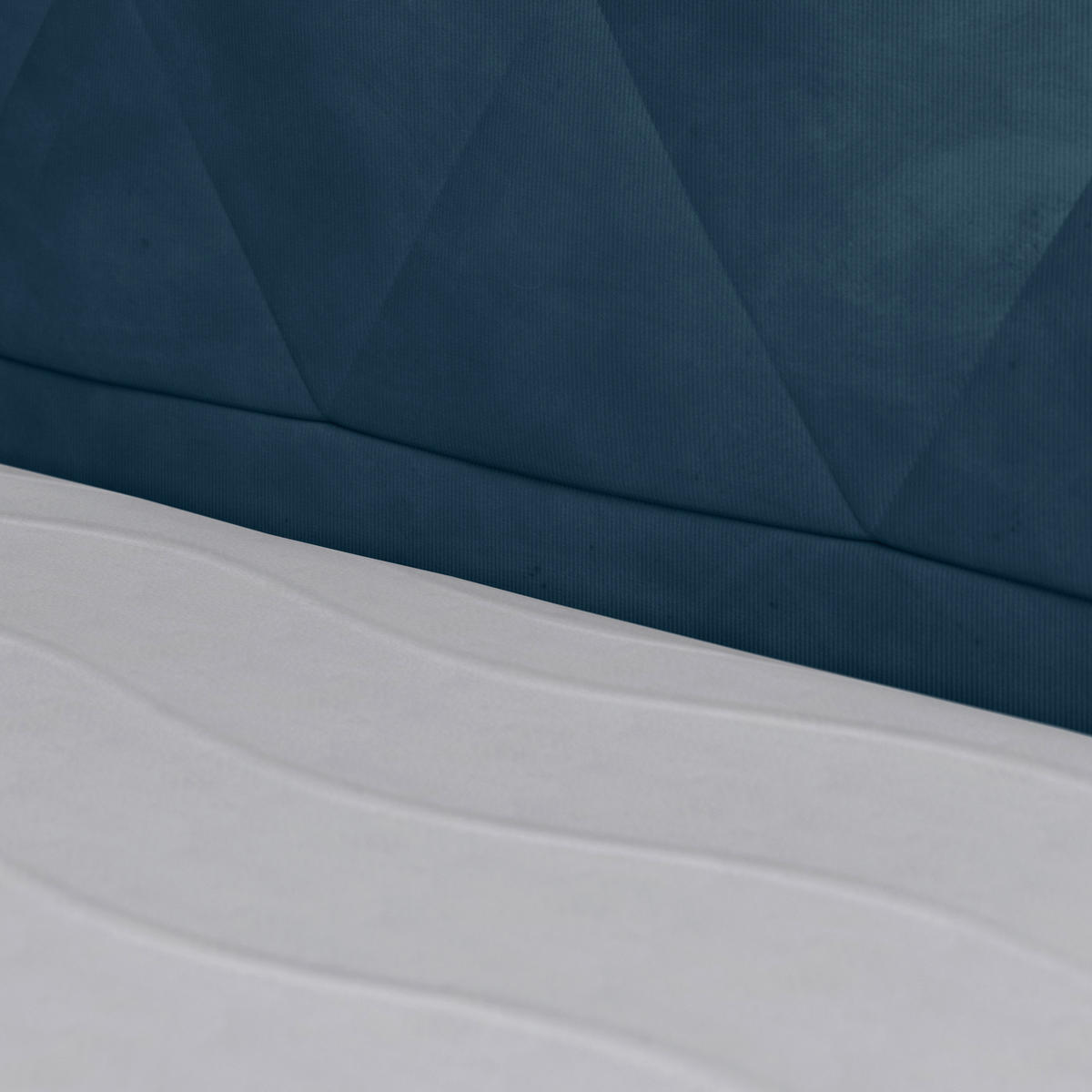 BOXSPRINGBETT 140/200 cm  in Blau  - Blau, MODERN, Holz/Kunststoff (140/200cm) - MID.YOU