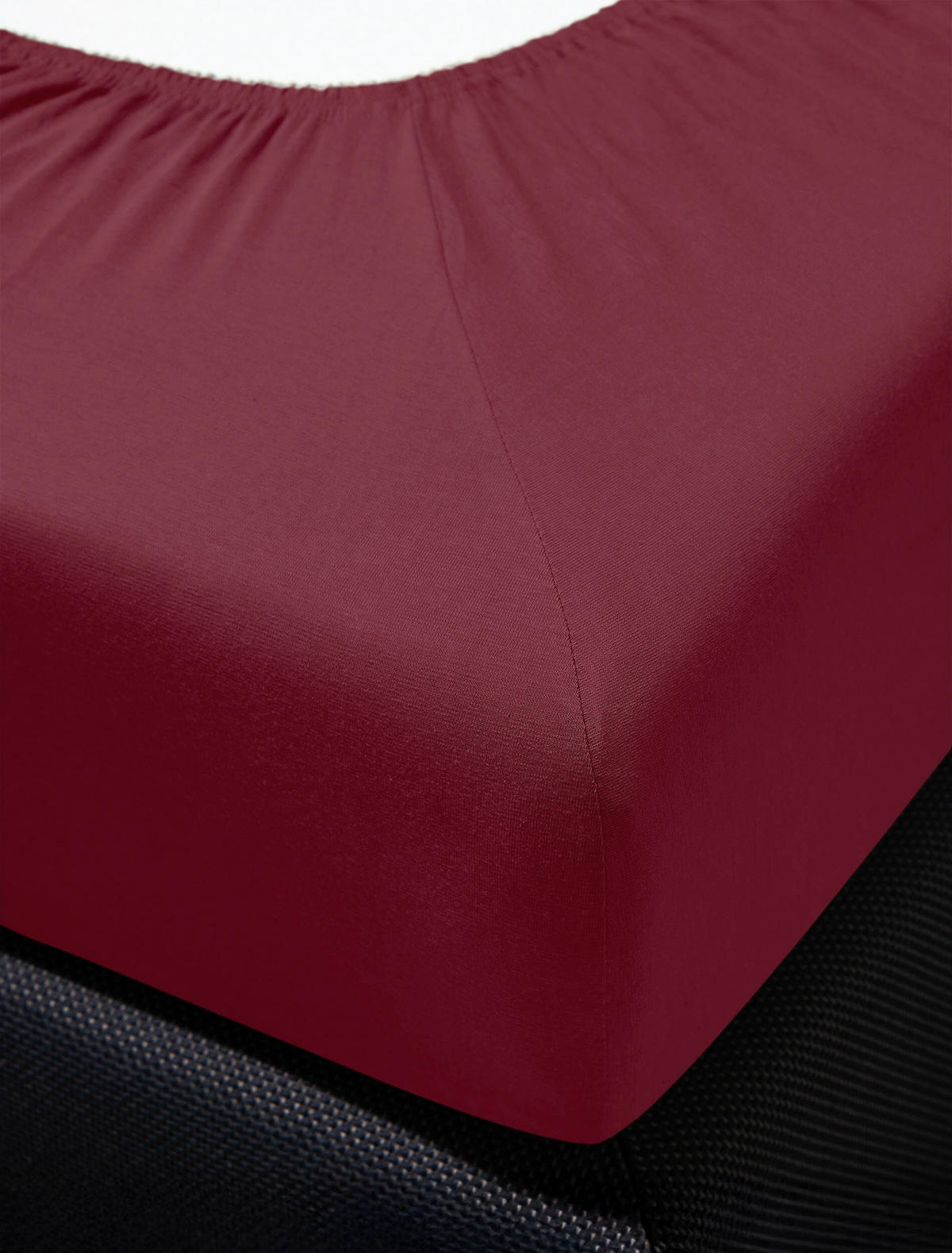 SPANNBETTTUCH Jersey  - Rot, KONVENTIONELL, Textil (90-100/200cm) - Irisette