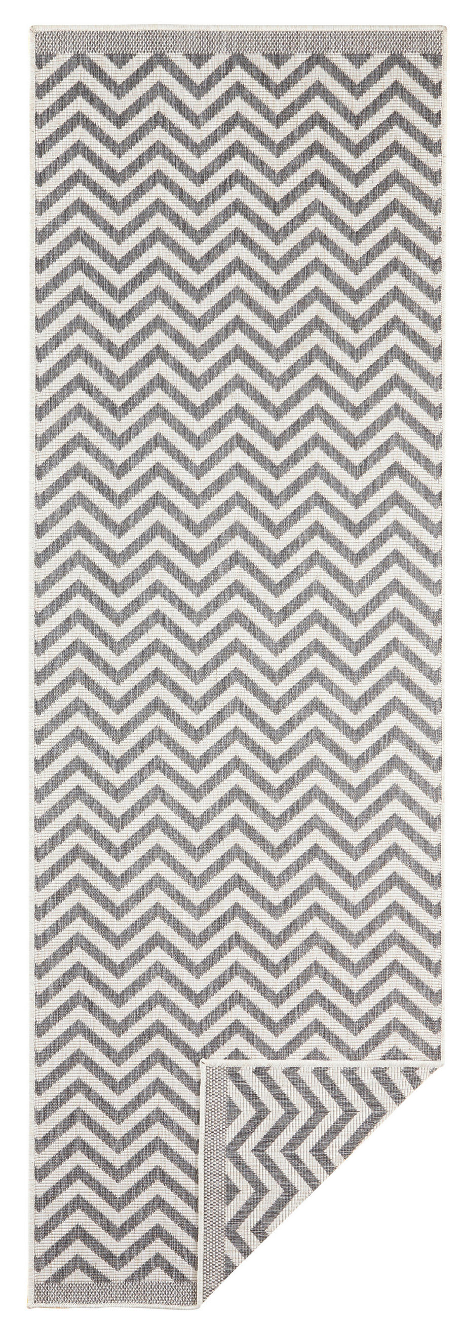 LÄUFER 80/250 cm Twin Supreme  - Creme/Grau, Design, Kunststoff (80/250cm) - Hanse Home