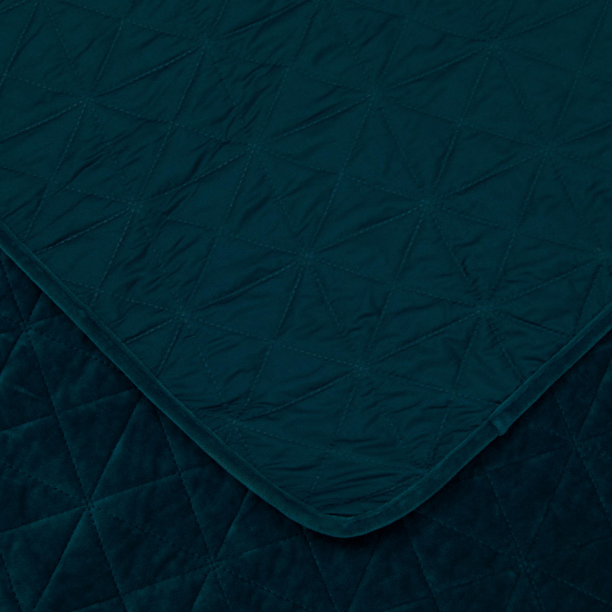 ÁGYTAKARÓ 220/240 cm  - olajkék, Design, textil (220/240cm) - Novel
