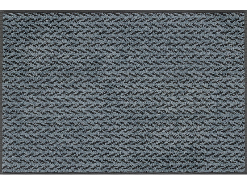 DVEŘNÍ ROHOŽKA, 60/90 cm, antracitová, modrošedá - antracitová/modrošedá, Konvenční, textil/plast (60/90cm) - Esposa