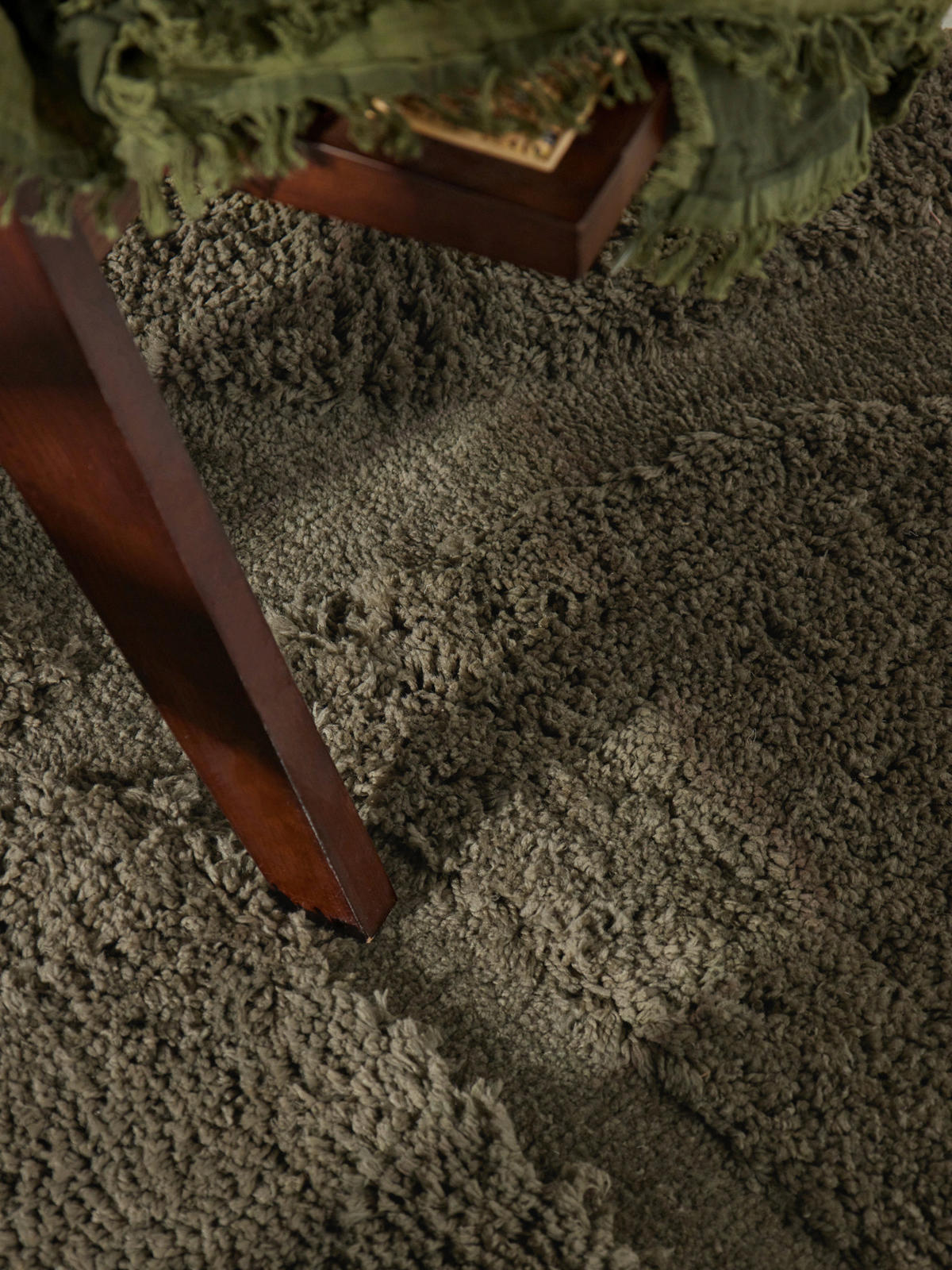 HOCHFLORTEPPICH 80/150 cm Lambeth Dunkelgrün rechteckig  - Dunkelgrün, Basics, Textil (80/150cm) - Ted Baker