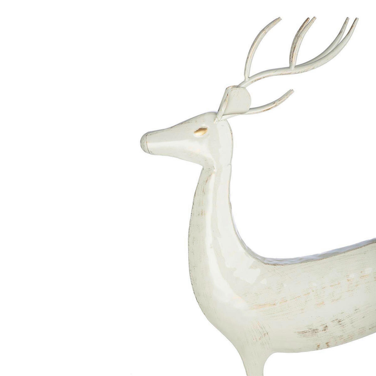 DEKOHIRSCH Vancouver  - Hellgrau, Basics, Metall (43/89/12,5cm)