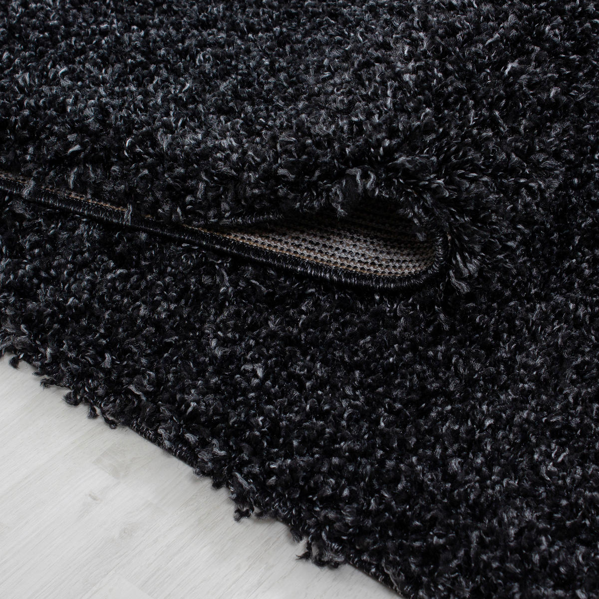 HOCHFLORTEPPICH 140/200 cm Life 1500 Anthrazit  - Anthrazit, KONVENTIONELL, Textil (140/200cm) - Novel