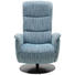 RELAXSESSEL in Textil Petrol - Edelstahlfarben/Petrol, MODERN, Textil/Metall (71/112/83cm) - Dieter Knoll RELAXSESSEL in Textil Petrol - Edelstahlfarben/Petrol, MODERN, Textil/Metall (71/112/83cm) - Dieter Knoll